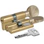 Цилиндровый механизм Kale kilit (Кале килит) с вертушкой 164 BM/80 (30+10+40) mm латунь 5 кл.