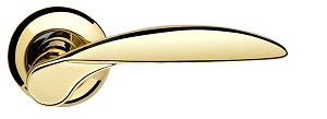 Ручка раздельная Armadillo (Армадилло) Diona LD20-1GP/CP-2 золото/хром