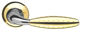 Ручка раздельная Armadillo (Армадилло) Dorado LD32-1GP/CP-2 золото/хром
