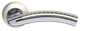 Ручка раздельная Armadillo (Армадилло) Libra LD26-1SN/CP-3 матовый никель/хром