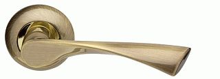 Ручка раздельная ARMADILLO Corona LD23-1AB/GP-7 бронза/золото