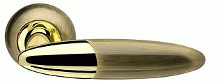 Ручка раздельная ARMADILLO Sfera LD55-1AB/GP-7 бронза/золото