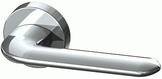 Ручка раздельная ARMADILLO EXCALIBUR URB4 СР-8 Хром