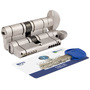 Цилиндровый механизм Mottura (Моттура) с вертушкой CP4F414101R (82 мм/36+10+36) МАТ.НИКЕЛЬ