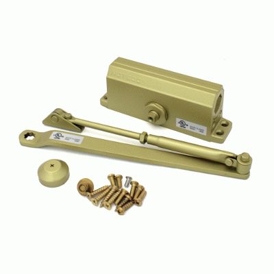 Доводчик дверной NOTEDO DC-100 GOLD до 100кг золото (10)