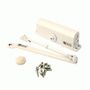 Доводчик дверной NOTEDO DC-150 WHITE до 150кг белый  (10)