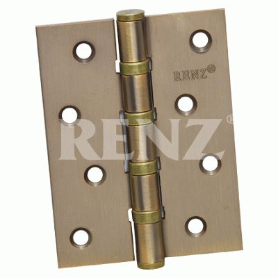 Петля дверная 2 шт Renz 100-4BB FH CF 4 подш кофе 100*75