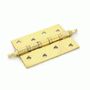 Петля дверная 2 шт Renz 100-4BB СH РB 4 подш коронка лат блест 100*75