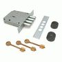 Замок врезной Симеко ЗВ1*3 4 ригеля, 3 ключа