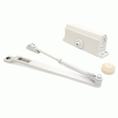 Доводчик дверной NOTEDO DC-100 GRAY до 100кг серый (10)