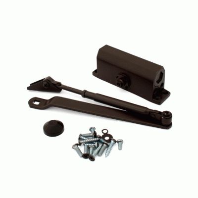 Доводчик дверной NOTEDO DC-070 BROWN до 70 кг корич. (10)