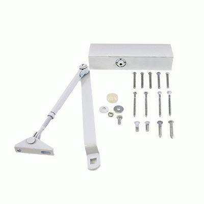Доводчик дверной NOTEDO DC-075 WHITE до 70 кг белый (10)
